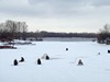 19.02.2004: Fishermen at the Dnipro